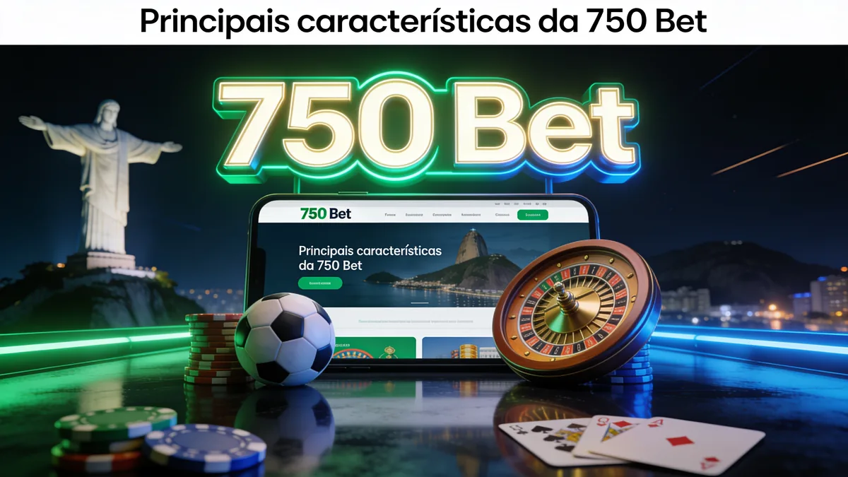 750 bet no Brasil — Principais características da 750 Bet